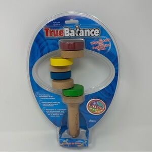 True Balance Toy Wooden Stacking Coordination Game STEM Ages 8 And Up